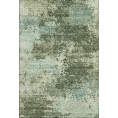 Premium Machine Washable Mayfield AMF2065 Abstract Rug