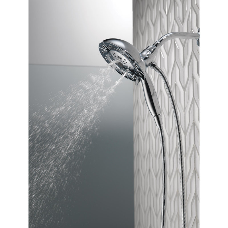 H2Okinetic In2ition 5-Setting Two-in-One Shower, Chrome