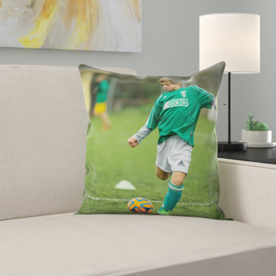 Microsuede Throw Pillow