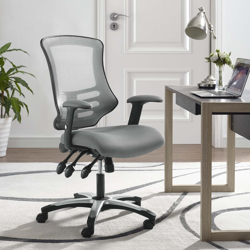 Modway Calibrate Mesh Office Chair, Gray
