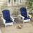 Outdoor 2'' Adirondack Chair Seat Cushion-2080801045