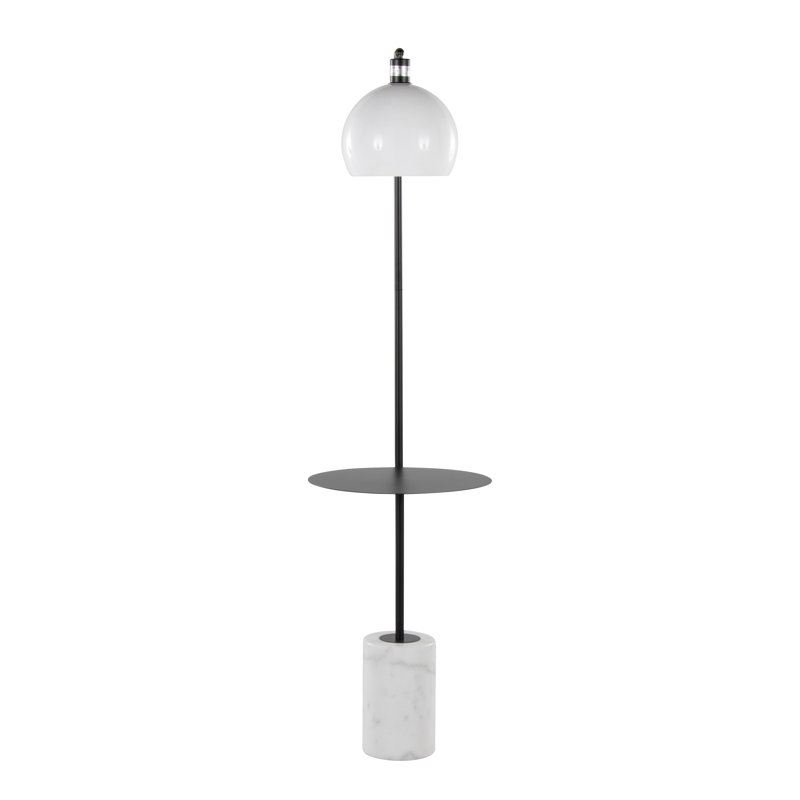 Lampe sur pied à plateau 67 po Benito