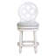 Tabouret 1PC avec dossier et siège pivotant rembourré-835370402-835370403