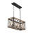 Farmhouse 3-light Rustic Wood Kitchen Island Lighting