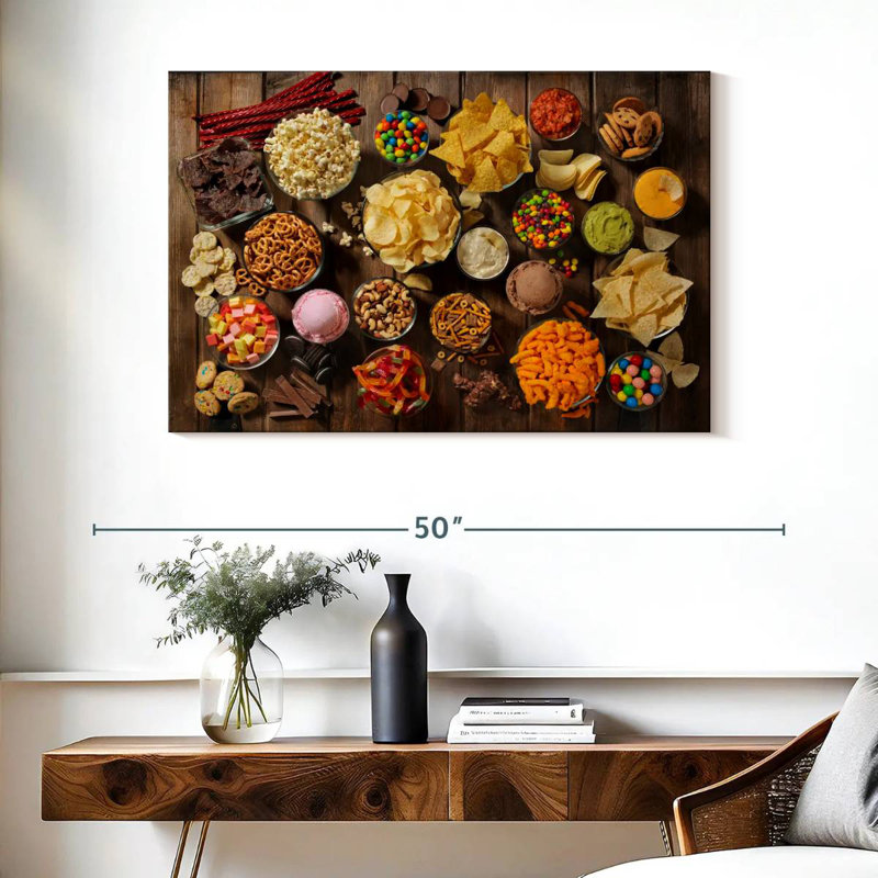 Yarlin Snacks Selection, 26" H x 39" W
