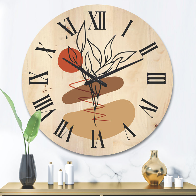 Horloge murale élémentaire, Très grand