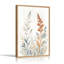 Grandes tiges botaniques sur toile aquarelle-132892199