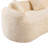 Beige  Curved Compressed Sofa, Creative Nordic-Style Design For Living Room, Comfortable, Soft And Suitable For Multiple Scenarios-1835327705
