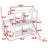 Twin Over Twin Bunk Bed With Built-In Slide, Safety Features And Storage Staircases-264244854