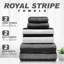 Royal Striped Premium Cotton Bathroom Towels, Super Soft, Thick, Absorbent & Quick Dry – Hand, Bath Towels & Bath Sheet -1194454944-1176450173