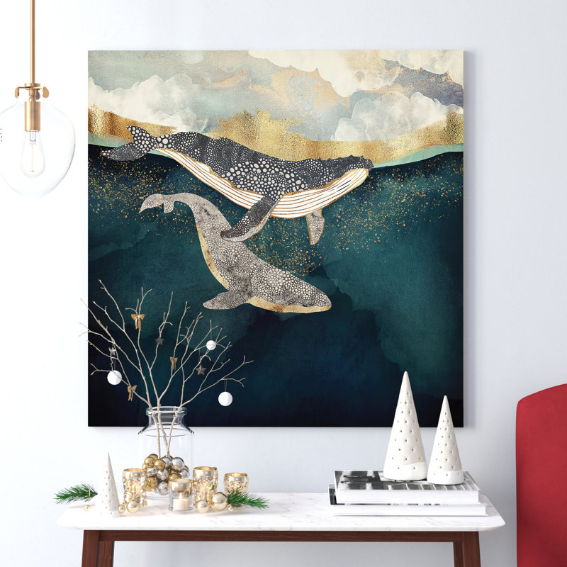 Bond II by SpaceFrog Designs - Wrapped Canvas Print, 66.04 cm H x 66.04 cm W x 1.91 cm D