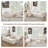 Segal 6 Piece  U Shape Sectional Sofa Soft Chenille Cloud Upholstered 144.5" Oversized Compression Modular, No Assembly Required-127662705