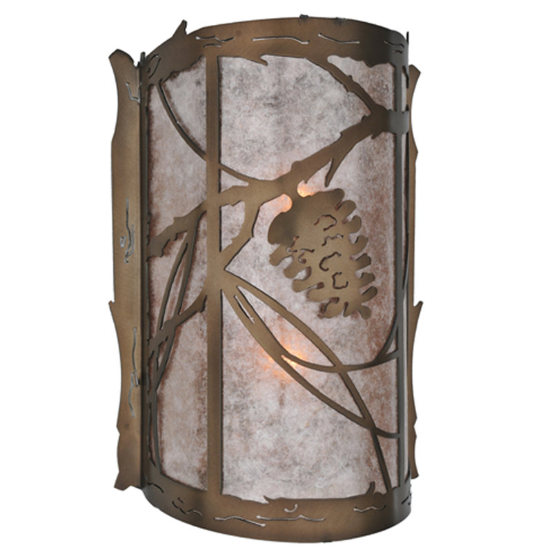 Applique murale encastrée 2 lumières Whispering Pines
