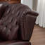 Fauteuil inclinable en cuir véritable de 31,5 po de large Aimee-Lea-744311420