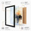 Dissolving City Light Modern - Framed Print-13127543-13127523