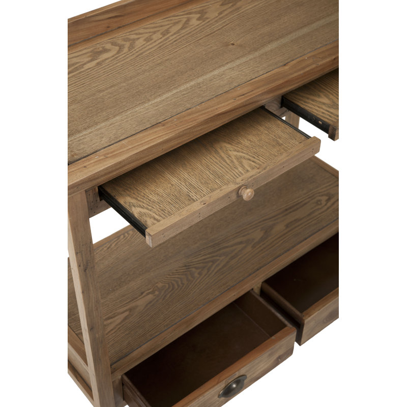 Dieuwer 35.8'' Solid Wood Console Table
