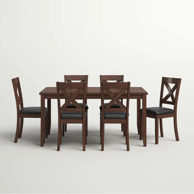 Clara, Stylish and Functional 7-Piece Dining Set