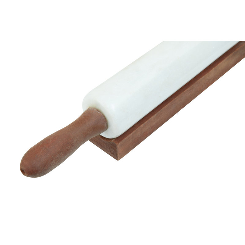 Metro Lane Rolling Pin, White