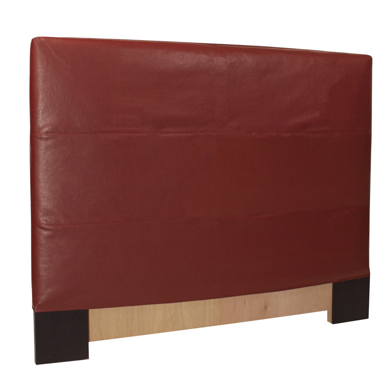 Lorena Upholstered Headboard, Pecan, Twin