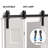 72 In Bi-Folding Barn Door Hardware Kit For Double Door-93940709