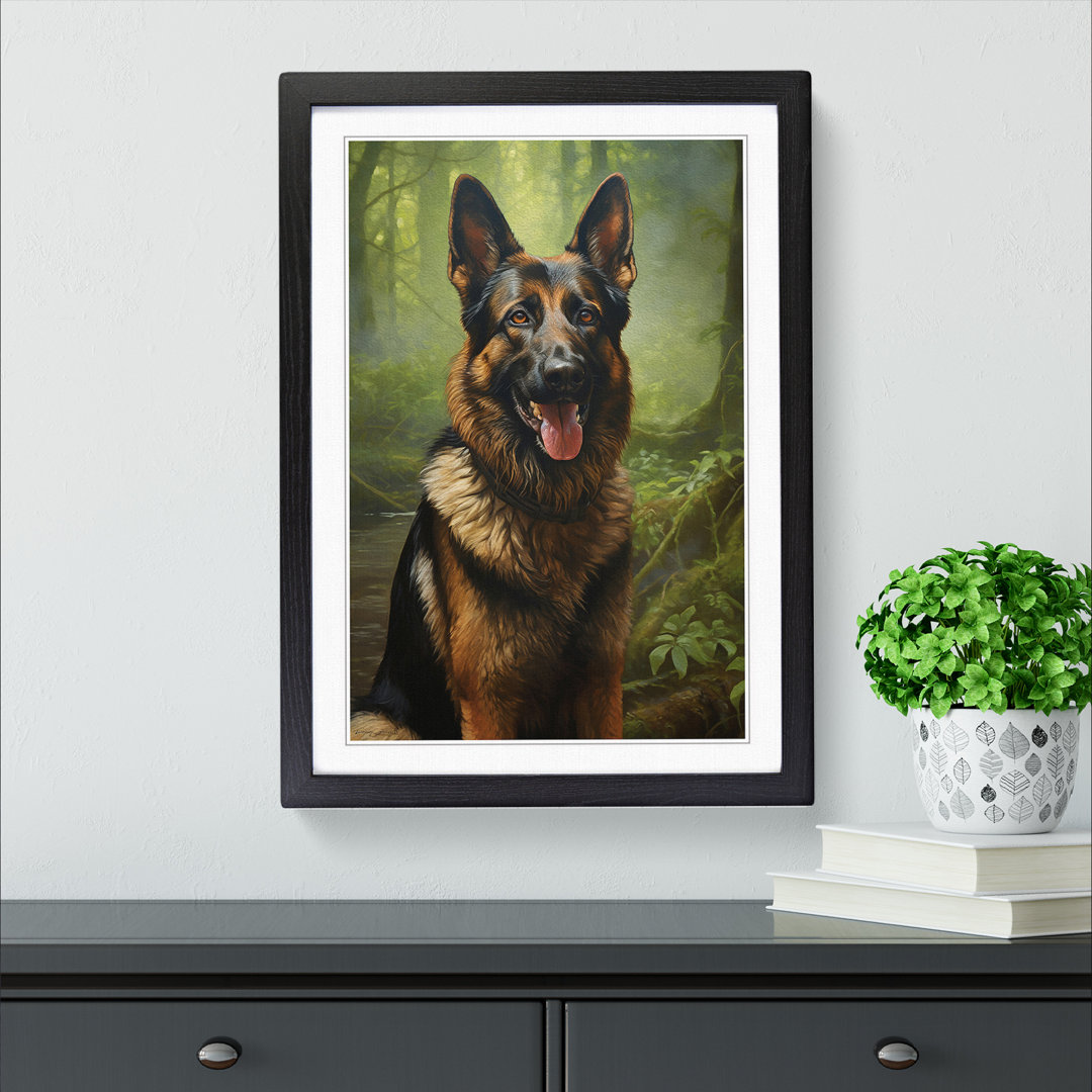 Single Picture Frame Print on Wood