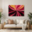 Gradient abstrait 29, art mural en métal brun-3101498