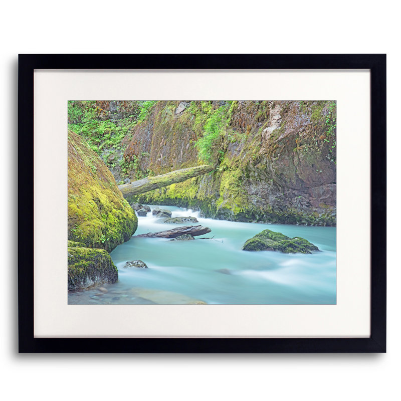 Boulder River Print by Bruce Heinemann
