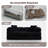 80.5'' Corduroy Convertible Sleeper Sofa-1572036258