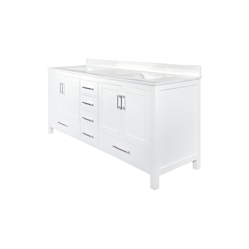 Ensemble de meuble-lavabo double 73 po Harkness