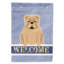 Polyester 2 côtés 40 x 28 po welcome drapeau maison-73943351