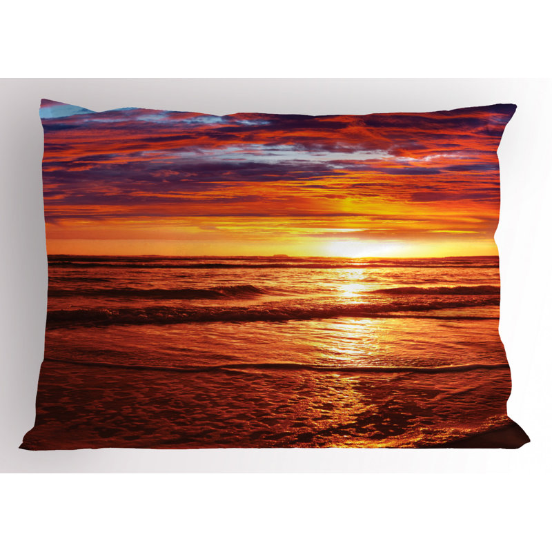 Sun Polyester Sham Set, Queen