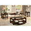 Table d'appoint contemporaine avec tablette 1 pièce