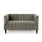 Flared Arm Settee Sofa-1737712239