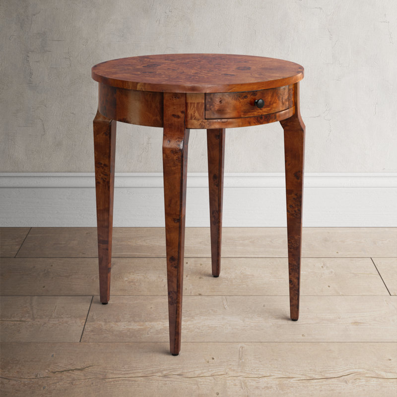 Amberwood End Table with Storage, Honey 