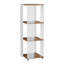 Bikales 119cm H x 39cm W Acrylic Standard Bookcase