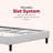 Upholstered Full Size Platm Bed Frame