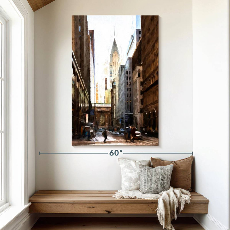 Aime New York Architecture I, 51" H x 34" W