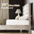 Louby Farmhouse 3 Piece Platform Bed And Nightstand Bedroom Set-2100556749-2100556744