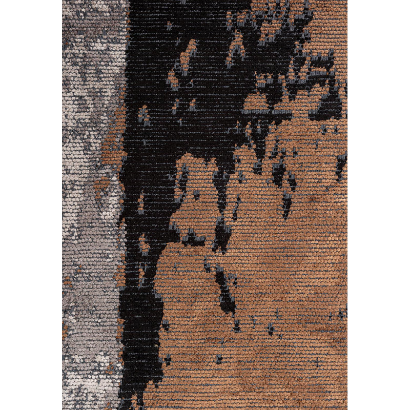 Peinture moderne en aérosol organique, Rectangle 6 pi 7 po x 8 pi 3 po
