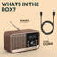 Haut-parleur de radio Bluetooth Fuse Hark avec chargeur sans fil 10 W