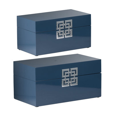 Ensemble de 2 boîtes décoratives