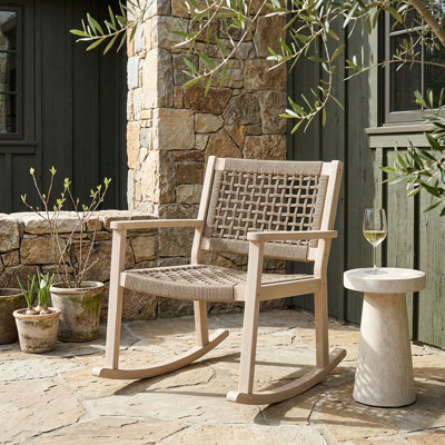 Chaise berçante d'extérieur Dayon