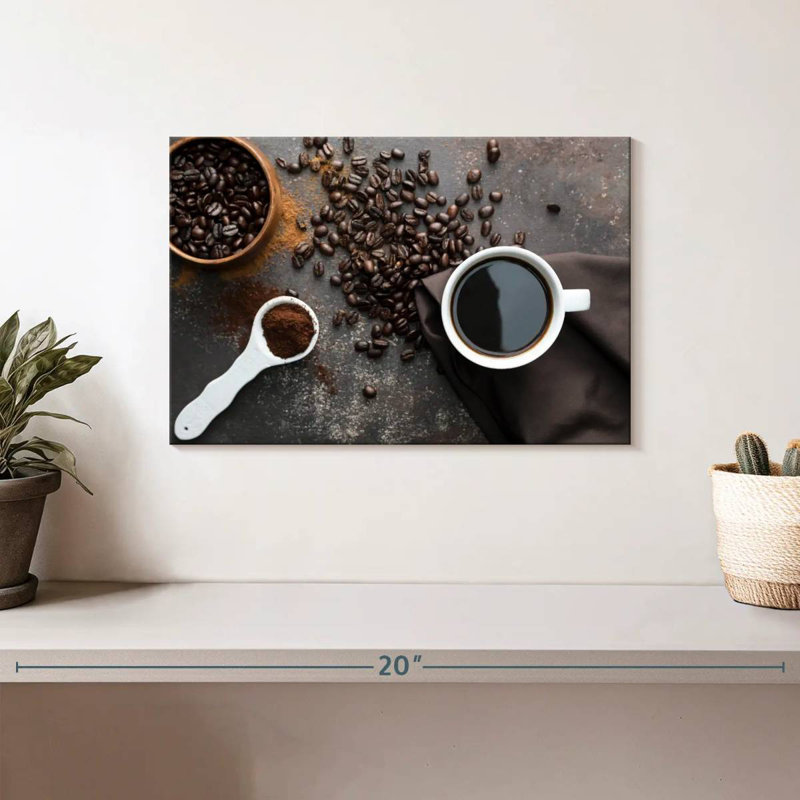Coffee Stages, 8" H x 12" W