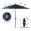 4 - Person Patio Dining Set Square Table with Cushions Included-1248205273-1248205275