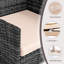 Ensemble de conversation d'extérieur pour 4 personnes avec coussins Angeli-1598196086