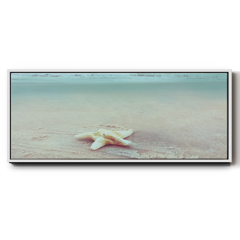 Beach Set Starfish - Toile encadrée