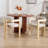 Wooden Upholstered Barrel Dining Chairs (Set of 2)-1279083846
