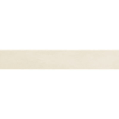 Literary License 24'' L x 4'' W Porcelain Concrete Look Bullnose Tile Trim