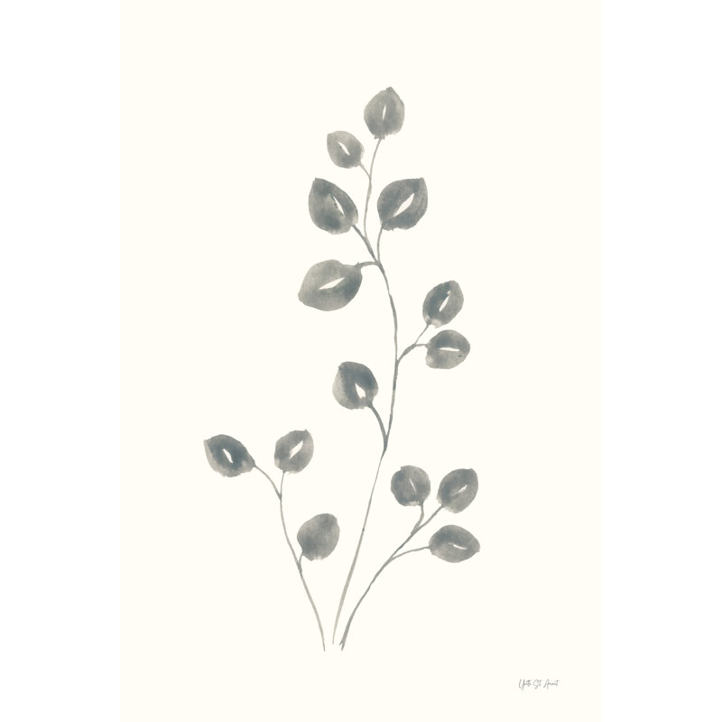 Linen Leaves II par Yvette St. Amant, H 18 po x l 12 po