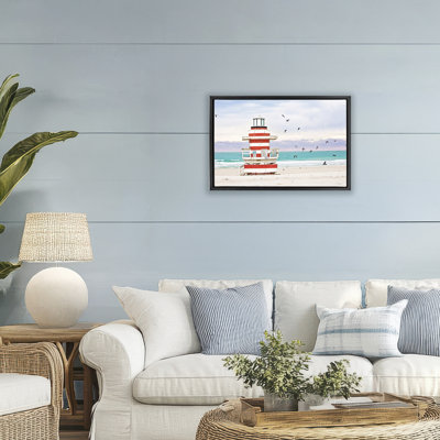 Cadre flottant South Beach Sentry, design par Seven Trees Design